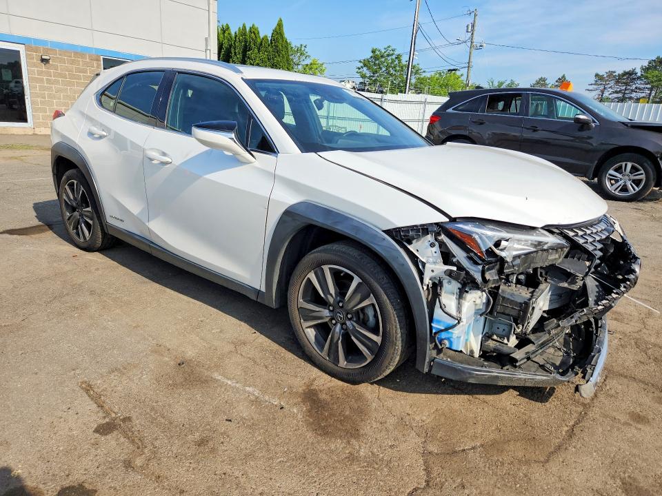 2019 Lexus Ux VIN JTHU9JBHXK2002263 COPART salvage auction — FRONT END, Ct - Cert Of Title-Salvage, sold $7,400 on 2026-07-24 (photo 4)
