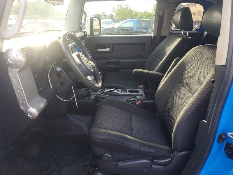 2007 Toyota Fj cruiser VIN JTEBU11F270097746 COPART salvage auction — FRONT END, Ga - Cert Of Title-Salvage, sold $5,500 on 2026-07-10 (photo 7)