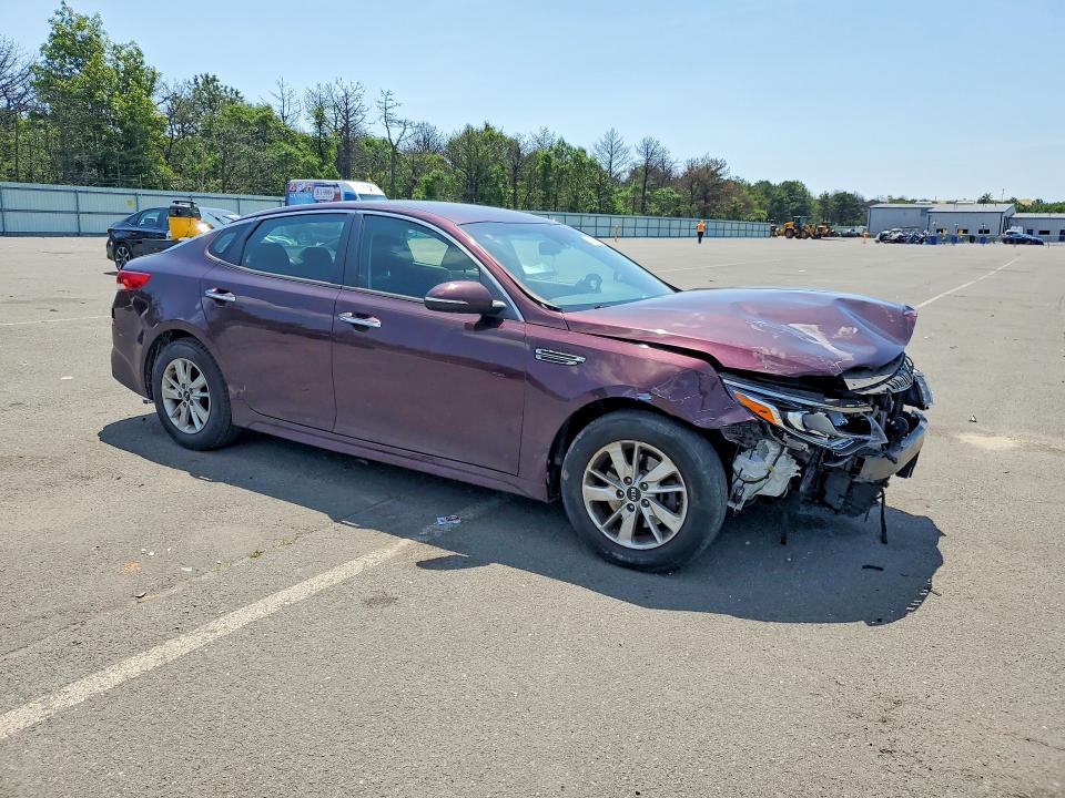 2019 Kia Optima VIN 5XXGT4L30KG276814 COPART salvage auction — FRONT END, Ny - Mv-907A Salvage Certificate, sold $900 on 2026-07-13 (photo 4)