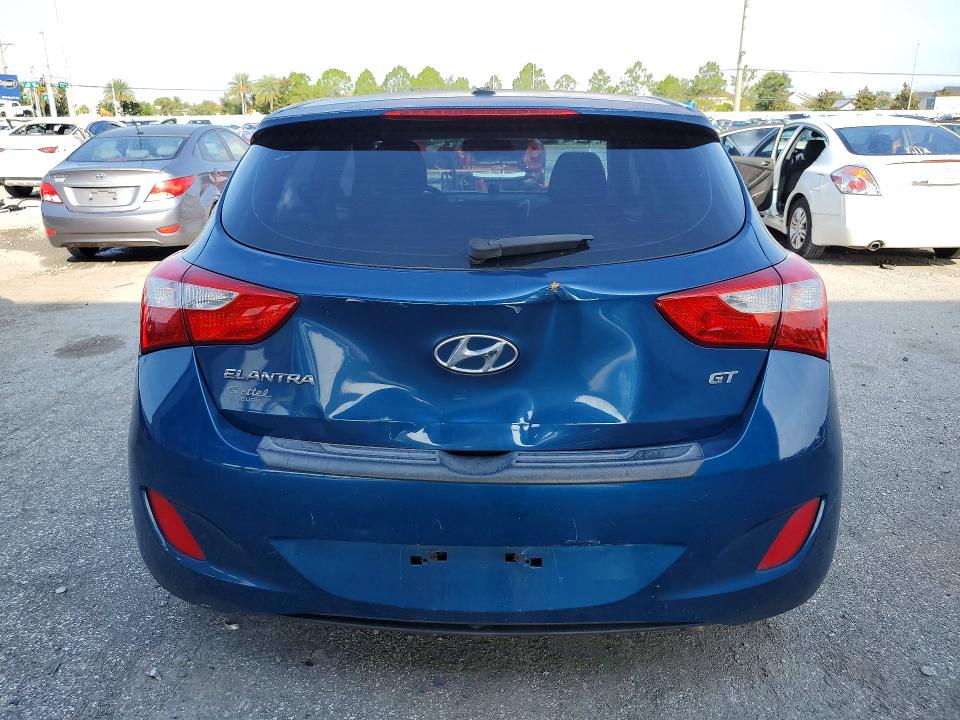 2016 Hyundai Elantra VIN KMHD35LH0GU304788 COPART salvage auction — FRONT END, FL - CERT OF TITLE SLVG REBUILDABLE, sold $850 on 2026-07-31 (photo 6)