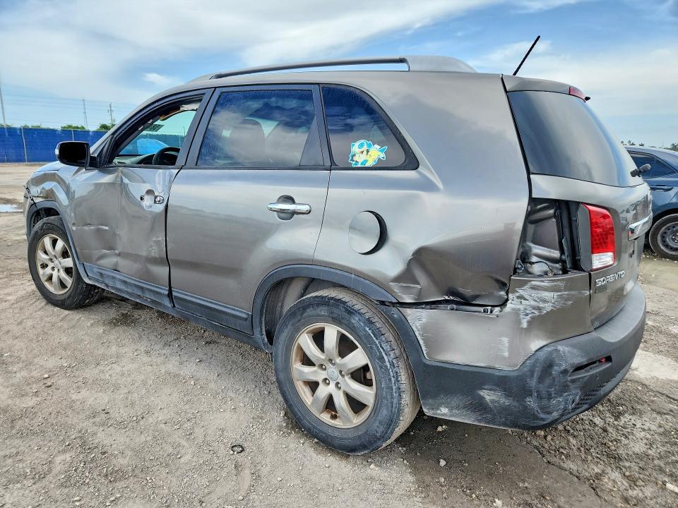 2013 Kia VIN 5XYKT3A68DG365126 COPART salvage auction — SIDE, Fl - Certificate Of Title, sold $675 on 2026-07-22 (photo 2)