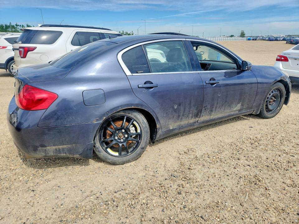 2008 Infiniti G35 VIN JNKBV61FX8M252051 COPART salvage auction — FRONT END, Ab - Bos - Salvage, sold $1,300 on 2026-07-09 (photo 3)