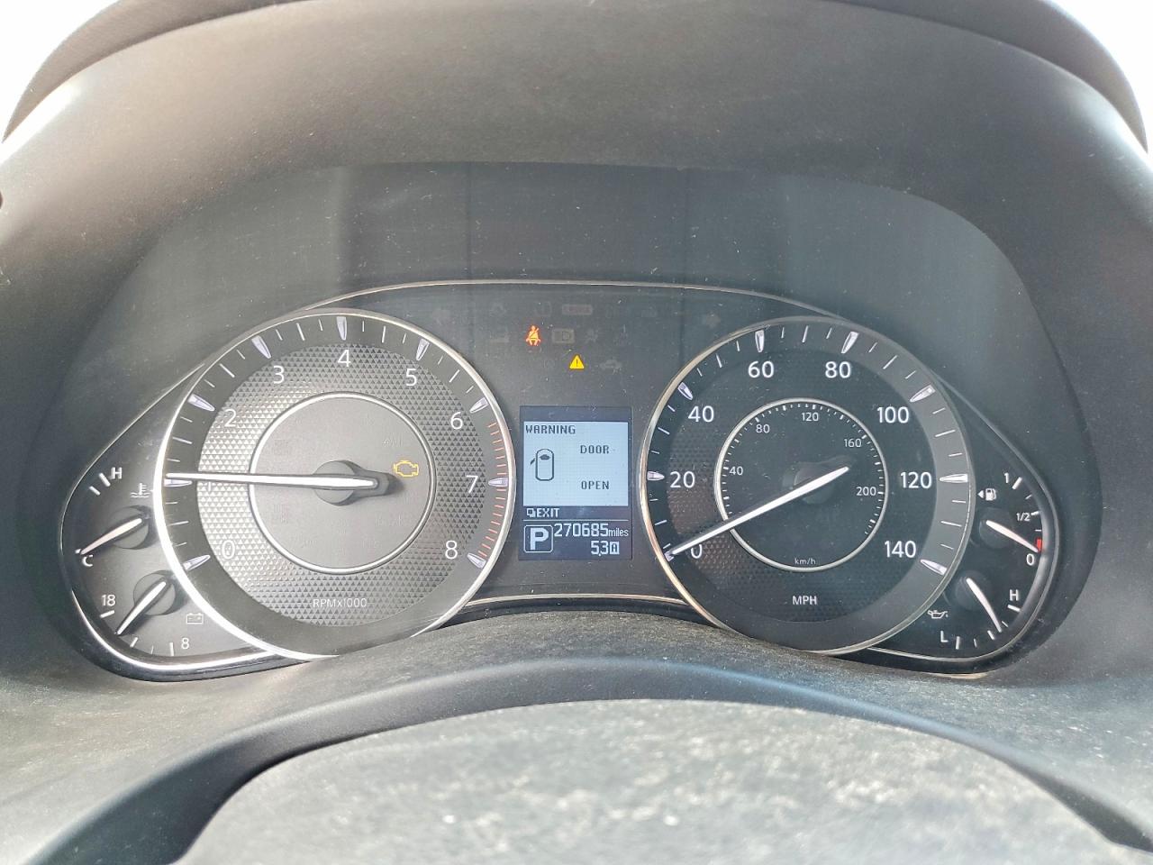 2017 Nissan Armada VIN JN8AY2NC7H9508196 COPART salvage auction — Front End, TX - CERTIFICATE OF TITLE (P), sold $2,000 on 2026-07-09 (photo 9)