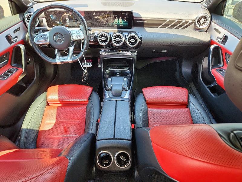 2021 Mercedes-benz A-klasse amg VIN W1K3G5BB3MJ266607 COPART salvage auction — FRONT END, VA - CERT OF TITLE - SALVAGE, sold $8,500 on 2026-07-08 (photo 8)