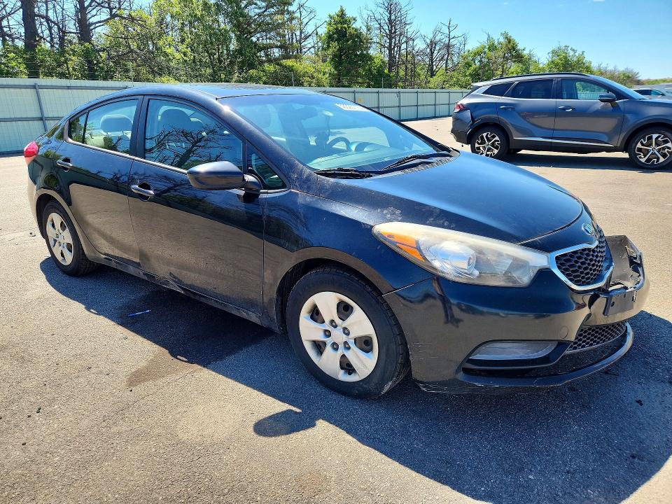 2015 Kia VIN KNAFK4A62F5291348 COPART salvage auction — FRONT END, Ny - Mv-907A Salvage Certificate, sold $650 on 2026-07-20 (photo 4)