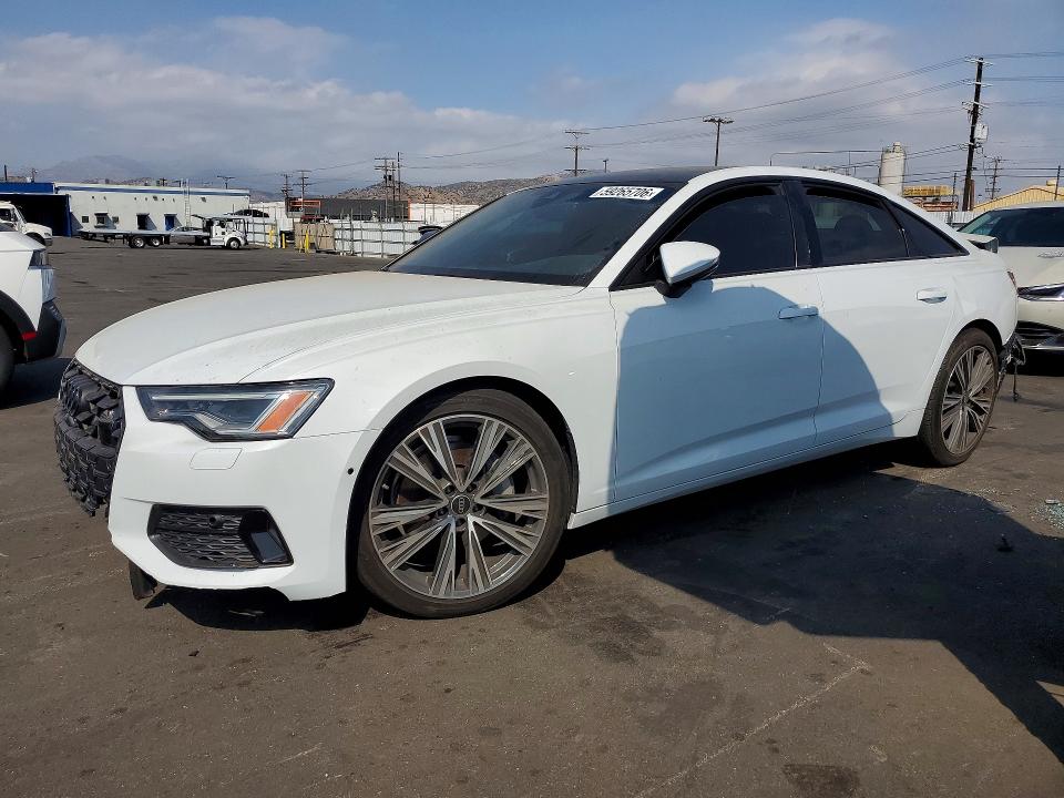 2024 Audi A6 VIN WAUE3BF27RN008126 — COPART salvage auction photo