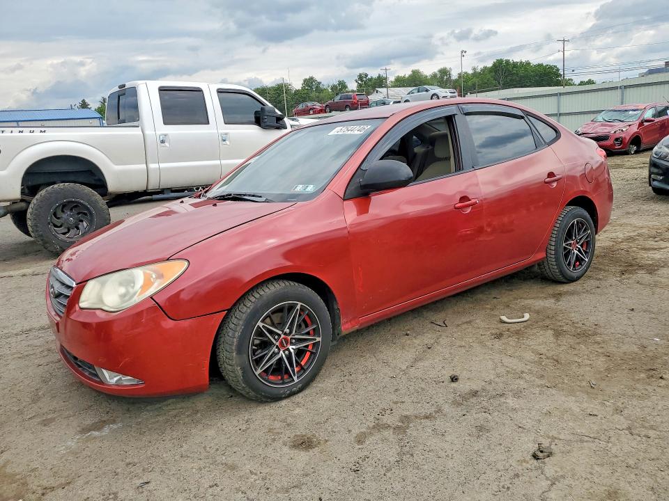 2009 Hyundai Elantra VIN KMHDU46D09U825223 COPART salvage auction — FRONT END, Pa - Certificate Of Salvage, sold $400 on 2026-07-31 (photo 1)