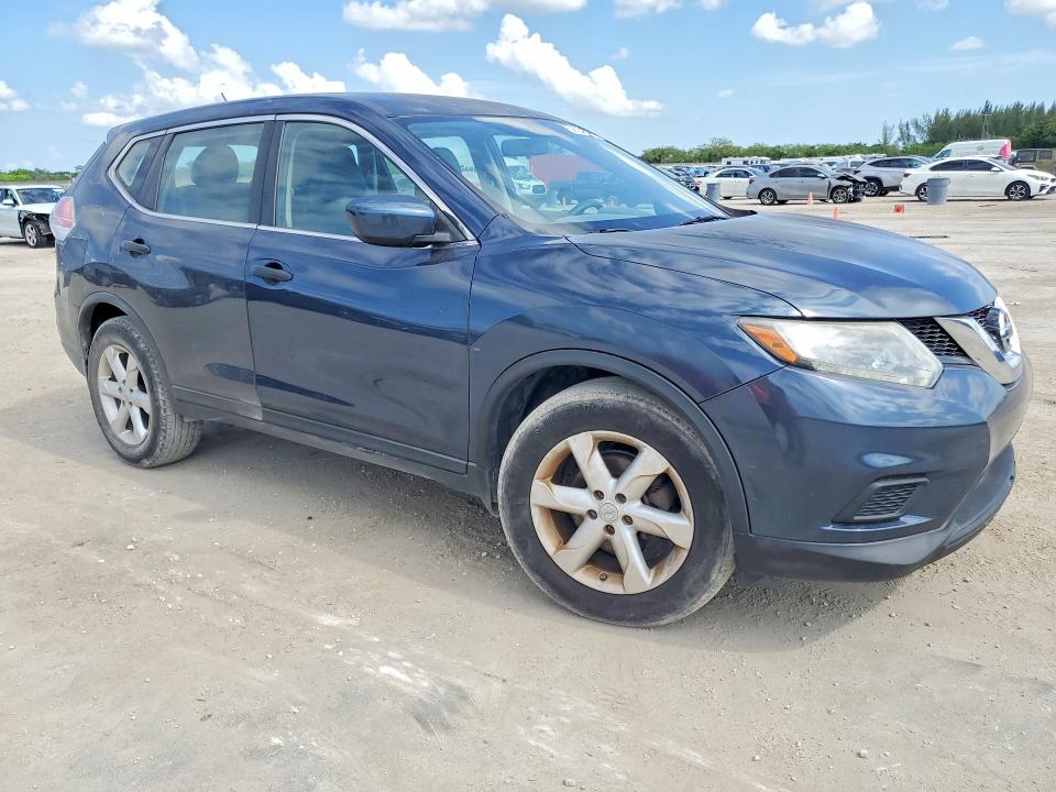 2016 Nissan Rogue VIN KNMAT2MVXGP606260 COPART salvage auction — MINOR DENT/SCRATCHES, Fl - Cert Of Title-Rebuilt (P), sold $1,100 on 2026-07-29 (photo 4)