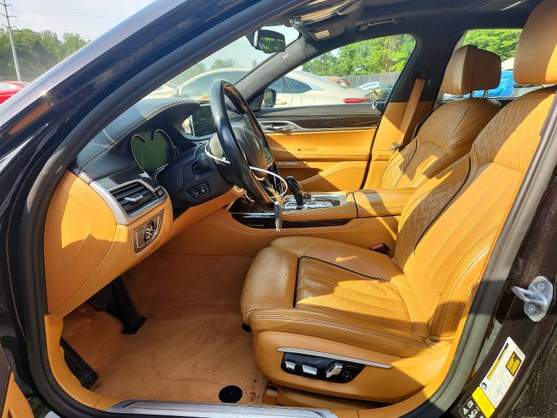 2017 BMW 7er VIN WBA7F2C54HG422224 COPART salvage auction — SIDE, Md - Cert Of Salvage > 75% Damage, sold $10,100 on 2026-07-31 (photo 7)