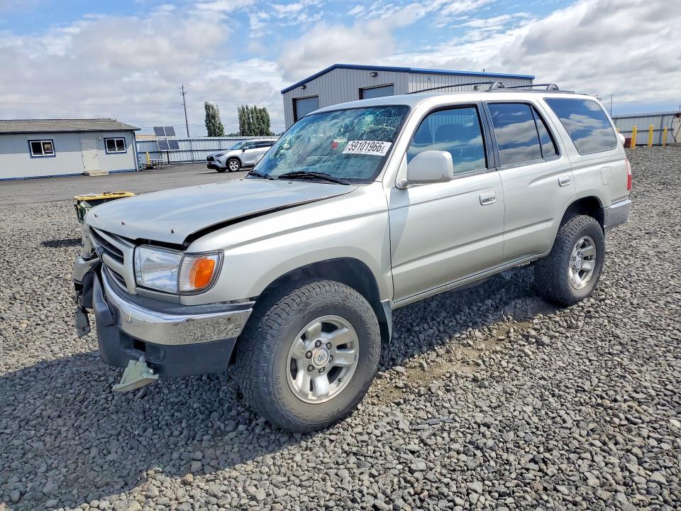2000 Toyota 4runner VIN JT3HN86R7Y0298524 COPART salvage auction — FRONT END, Wa - Bill Of Sale, sold $2,100 on 2026-07-29 (photo 1)