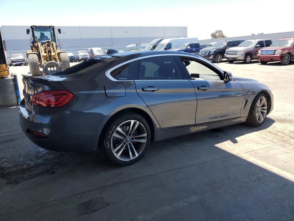 2019 BMW 4er VIN WBA4J3C55KBL07174 COPART salvage auction — FRONT END, Ca - Salvage Certificate, sold $3,200 on 2026-08-20 (photo 3)