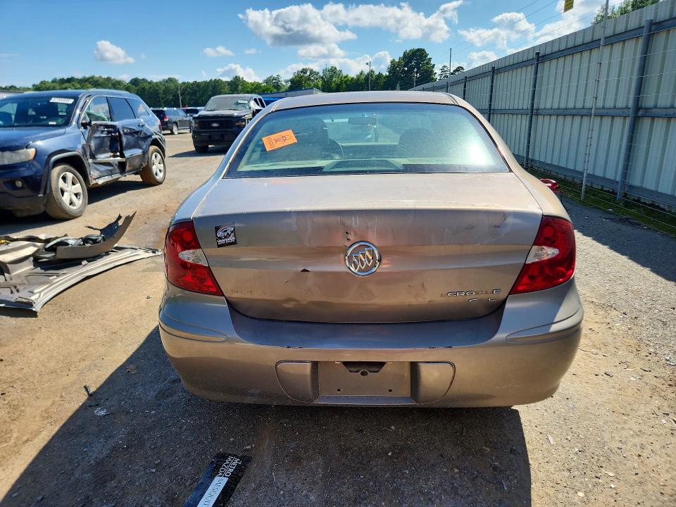2006 Buick Lacrosse VIN 2G4WD582661231009 COPART salvage auction — FRONT END, La - Cert Of Title-Salvage, sold $150 on 2026-07-02 (photo 6)