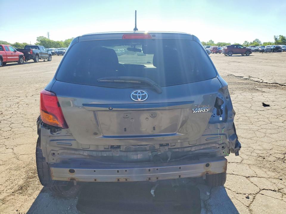 2015 Toyota Yaris VIN VNKKTUD33FA046539 COPART salvage auction — REAR END, Il - Salvage Certificate, sold $1,900 on 2026-07-31 (photo 6)