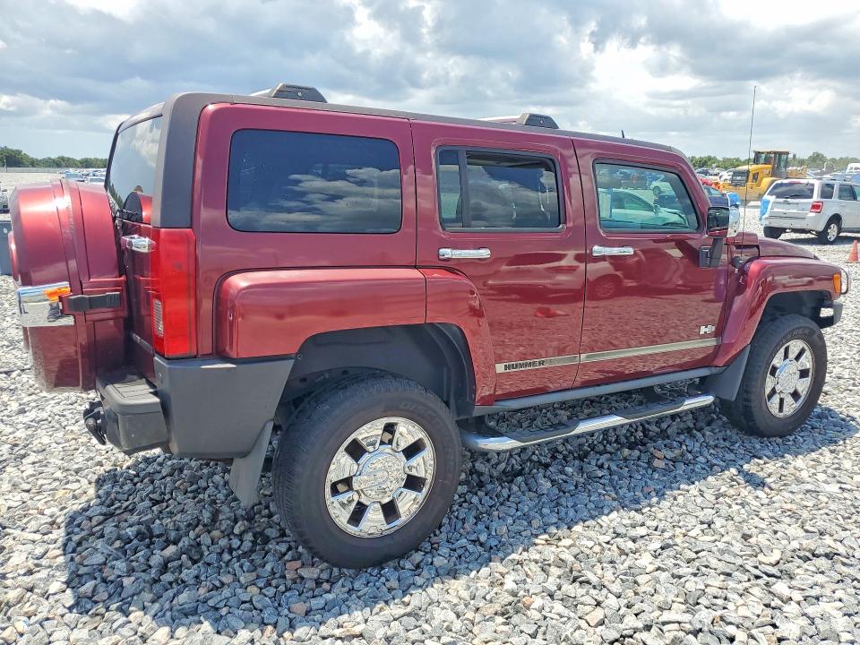 2007 Hummer H3 VIN 5GTDN13E778134962 COPART salvage auction — REAR END, Fl - Cert Of Title Slvg Rebuildable, sold $1,400 on 2026-07-10 (photo 3)