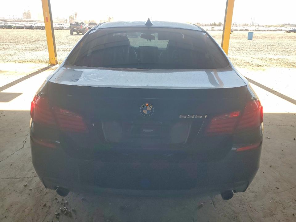 2013 BMW 5er VIN WBAFR7C59DC823026 COPART salvage auction — FRONT END, Az - Certificate Of Title, sold $1,350 on 2026-07-06 (photo 6)