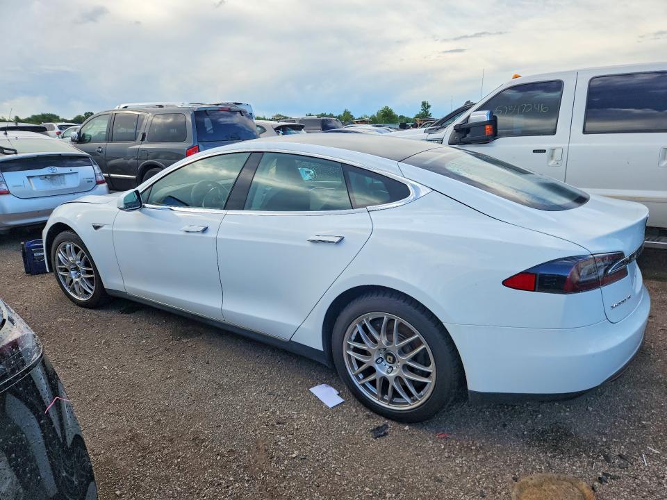 2014 Tesla Model s VIN 5YJSA1H15EFP45747 COPART salvage auction — FRONT END, Il - Salvage Certificate, sold $4,100 on 2026-07-21 (photo 2)