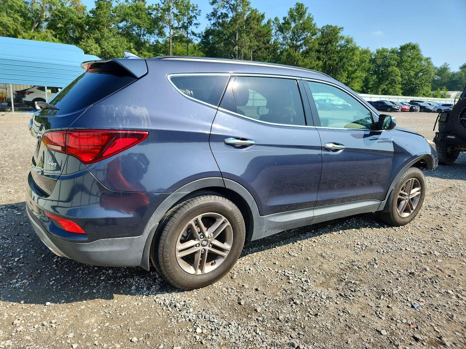2017 Hyundai Santa fe VIN 5NMZU3LB0HH008220 COPART salvage auction — FRONT END, Sc - Cert Of Title-Salvage, sold $1,900 on 2026-07-28 (photo 3)