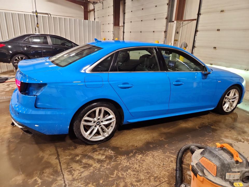 2020 Audi A4 VIN WAUENAF45LN010809 COPART salvage auction — REAR END, Pa - Certificate Of Salvage, sold $3,900 on 2026-07-21 (photo 3)