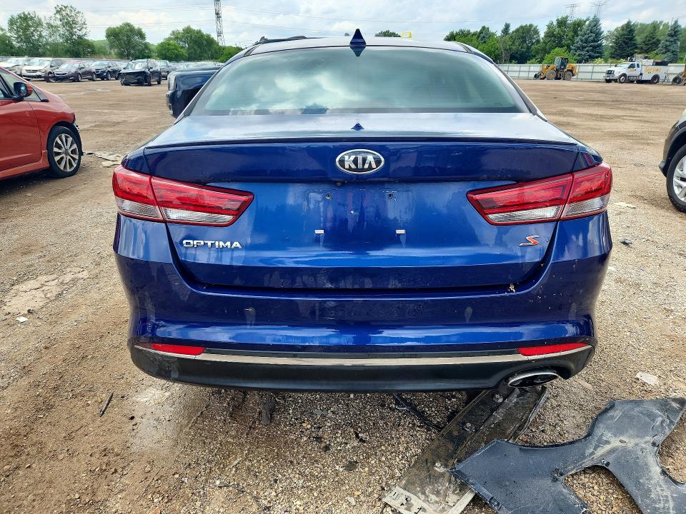 2018 Kia VIN 5XXGT4L3XJG217591 COPART salvage auction — FRONT END, IL - SALVAGE CERTIFICATE, sold $2,000 on 2026-07-30 (photo 6)