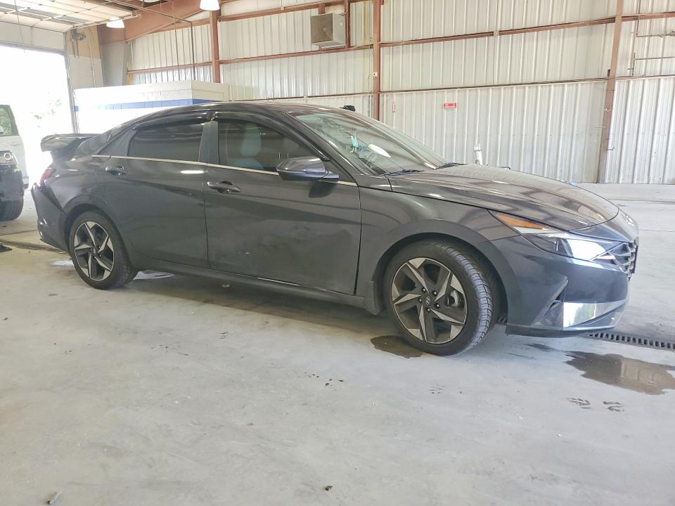 2022 Hyundai Elantra VIN 5NPLP4AG5NH073225 COPART salvage auction — REAR END, Salvage Title, sold $6,600 on 2026-07-17 (photo 4)