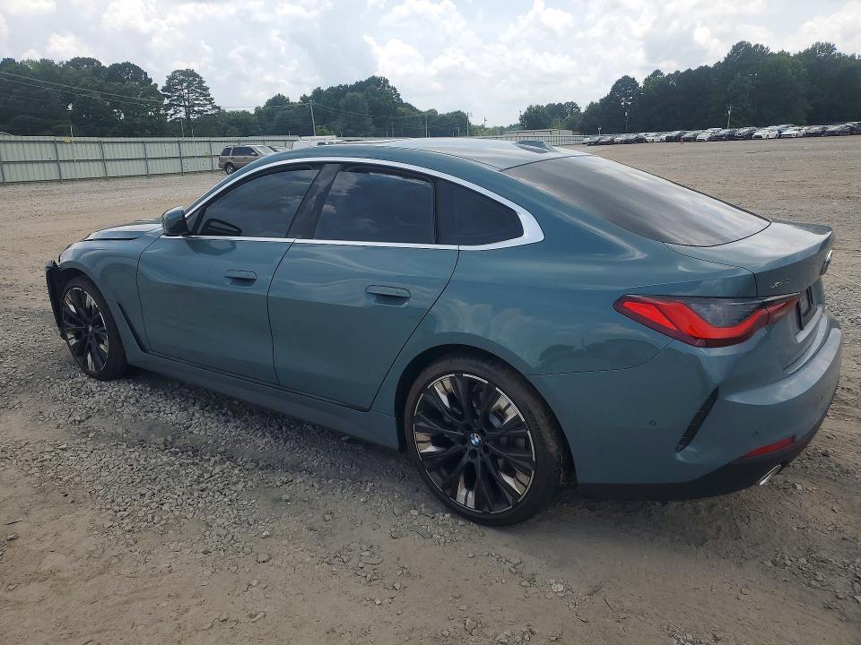2025 BMW 4er VIN WBA33FB08SFU83495 COPART salvage auction — FRONT END, Ar - Cert Of Title-Salvage, sold $7,000 on 2026-07-29 (photo 2)