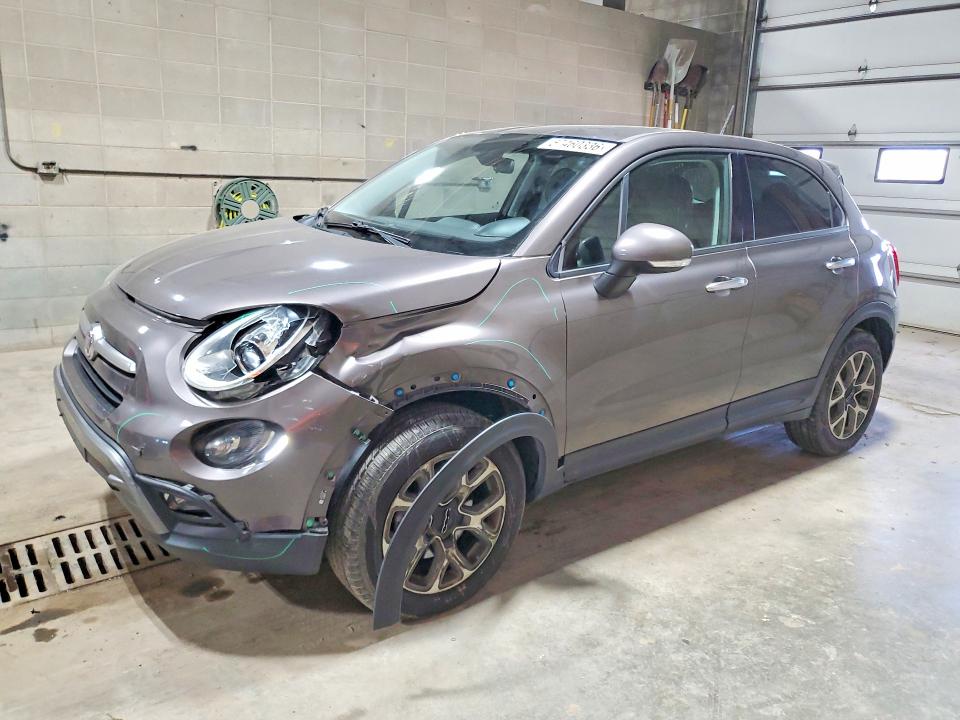 2016 Fiat 500 VIN ZFBCFYCT8GP387675 COPART salvage auction — FRONT END, Mn - Cert Of Title-Salvage, sold $1,050 on 2026-08-18 (photo 1)