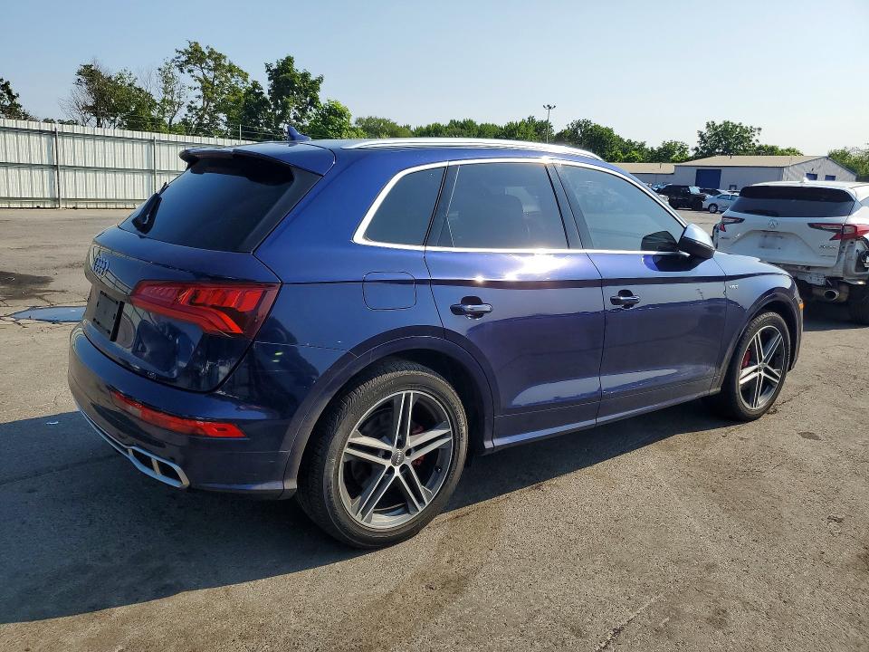 2018 Audi Sq5 VIN WA1A4AFY7J2118574 COPART salvage auction — WATER/FLOOD, Pa - Cert Of Salvage-W=Flood Veh, sold $3,400 on 2026-07-23 (photo 3)