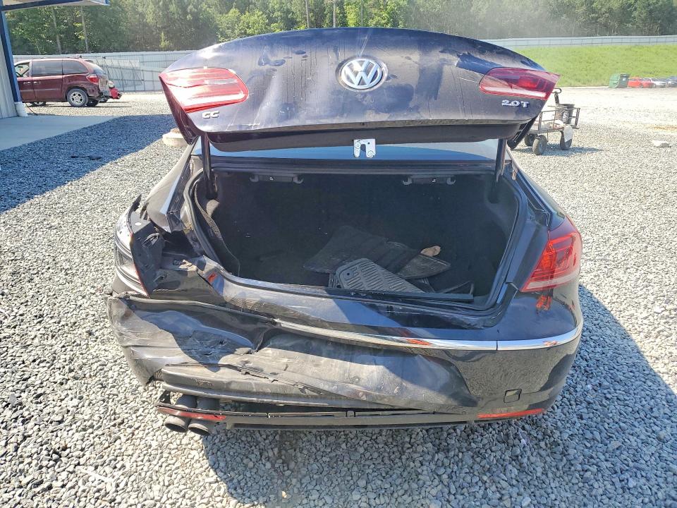2013 Volkswagen Passat cc VIN WVWAP7AN6DE510672 COPART salvage auction — REAR END, Pa - Certificate Of Salvage, sold $875 on 2026-07-09 (photo 6)