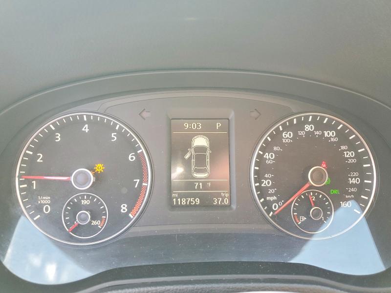 2015 Volkswagen Passat VIN 1VWBT7A37FC040470 COPART salvage auction — FRONT END, Salvage Title, sold $525 on 2026-07-23 (photo 9)