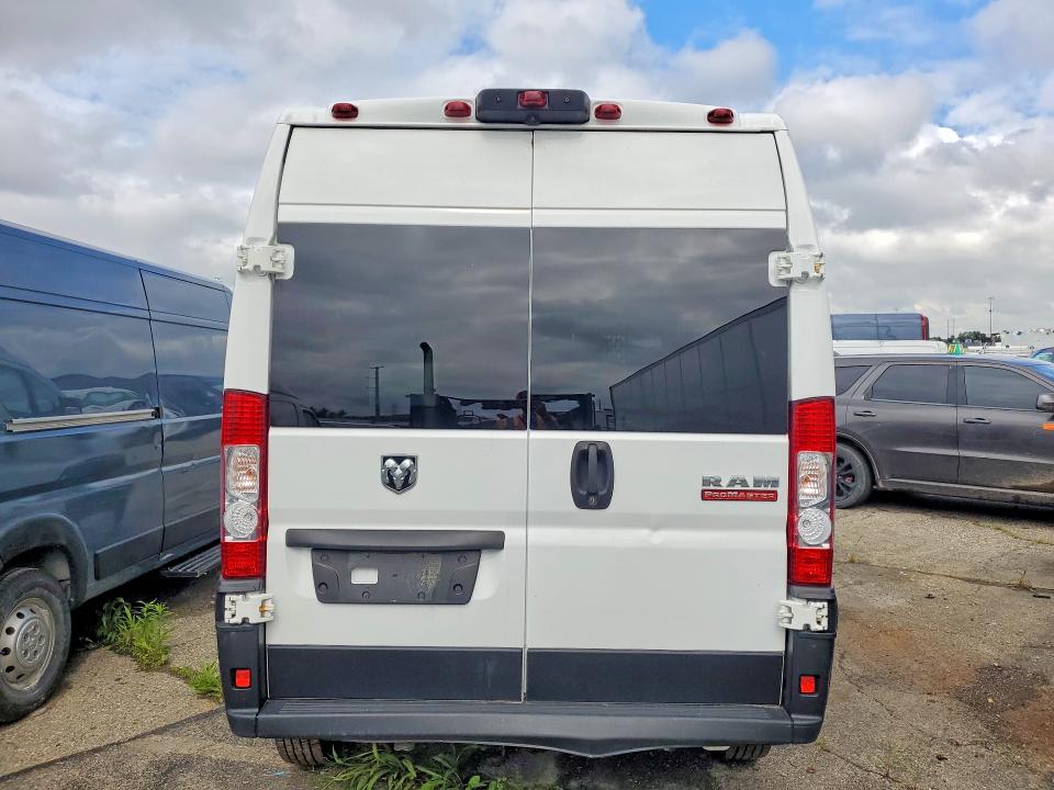2022 Ram Promaster 2500 VIN 3C6LRVCG1NE107900 COPART salvage auction — FRONT END, Mi - Scrap Certificate Of Title, sold $2,750 on 2026-07-09 (photo 6)