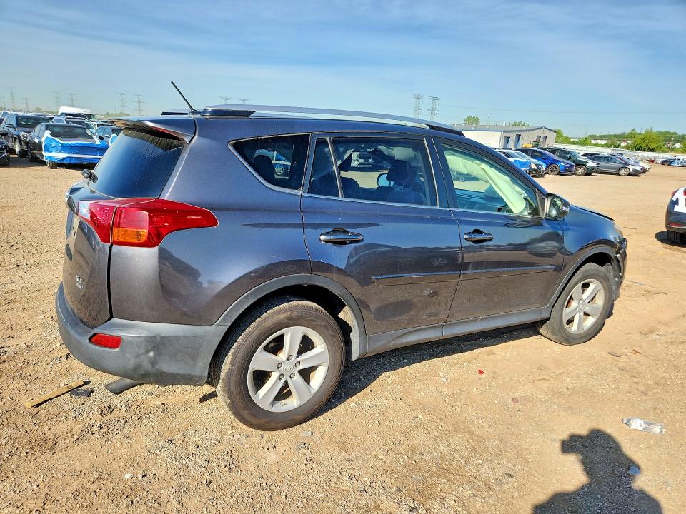 2014 Toyota VIN JTMRFREV0EJ012133 COPART salvage auction — FRONT END, Il - Salvage Certificate, sold $3,750 on 2026-07-14 (photo 3)