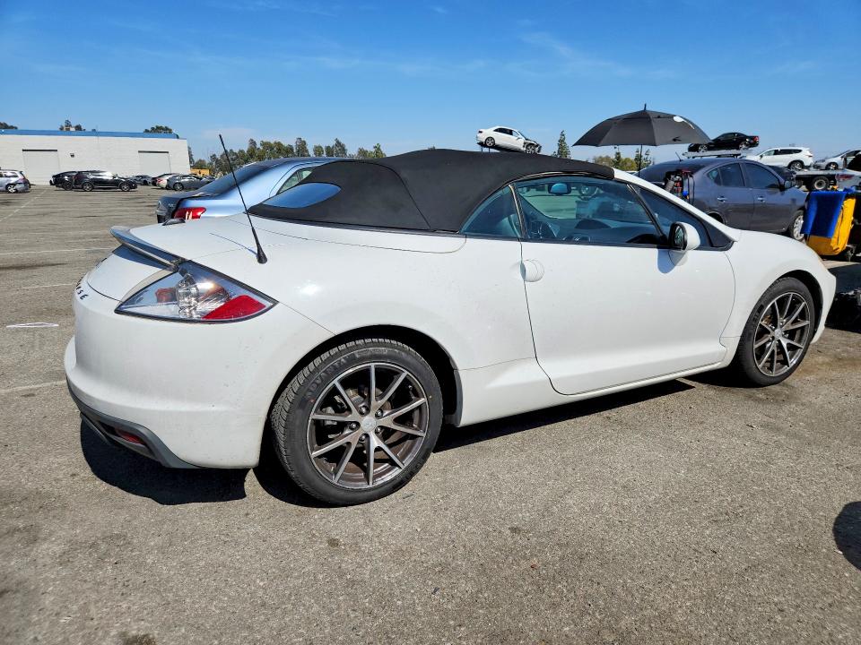 2012 Mitsubishi ECLIPSE VIN 4A37L5EF8CE001465 COPART salvage auction — REAR END, Ca - Salvage Certificate, sold $1,700 on 2026-07-02 (photo 3)