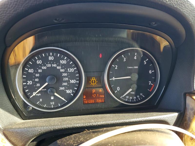 2007 BMW 3 series VIN WBAVS13557FX15132 COPART salvage auction — FRONT END, Ca - Salvage Certificate, sold $425 on 2026-07-24 (photo 9)