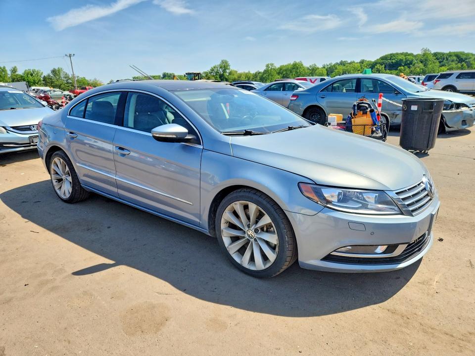 2013 Volkswagen Passat cc VIN WVWGU7AN9DE553163 COPART salvage auction — FRONT END, Ct - Cert Of Title-Salvage, sold $450 on 2026-07-10 (photo 4)