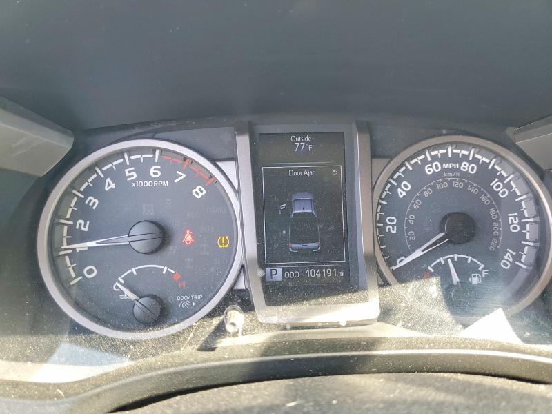 2017 Toyota VIN 5TFSZ5AN1HX108751 COPART salvage auction — FRONT END, Ca - Salvage Certificate, sold $8,700 on 2026-07-21 (photo 9)