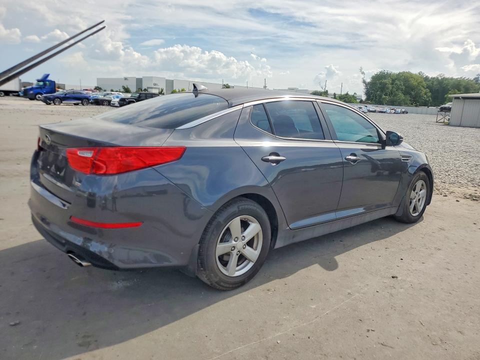 2015 Kia Optima VIN 5XXGM4A78FG438598 COPART salvage auction — FRONT END, Fl - Cert Of Title-Rebuilt, sold $1,300 on 2026-07-08 (photo 3)