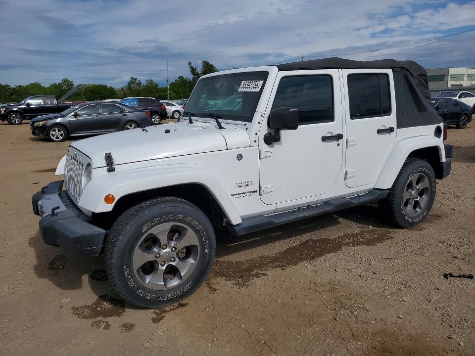2018 Jeep Wrangler / VIN 1C4BJWEG9JL862017 COPART salvage auction — ROOF, Il - Salvage Certificate, sold $7,500 on 2026-07-10 (photo 1)