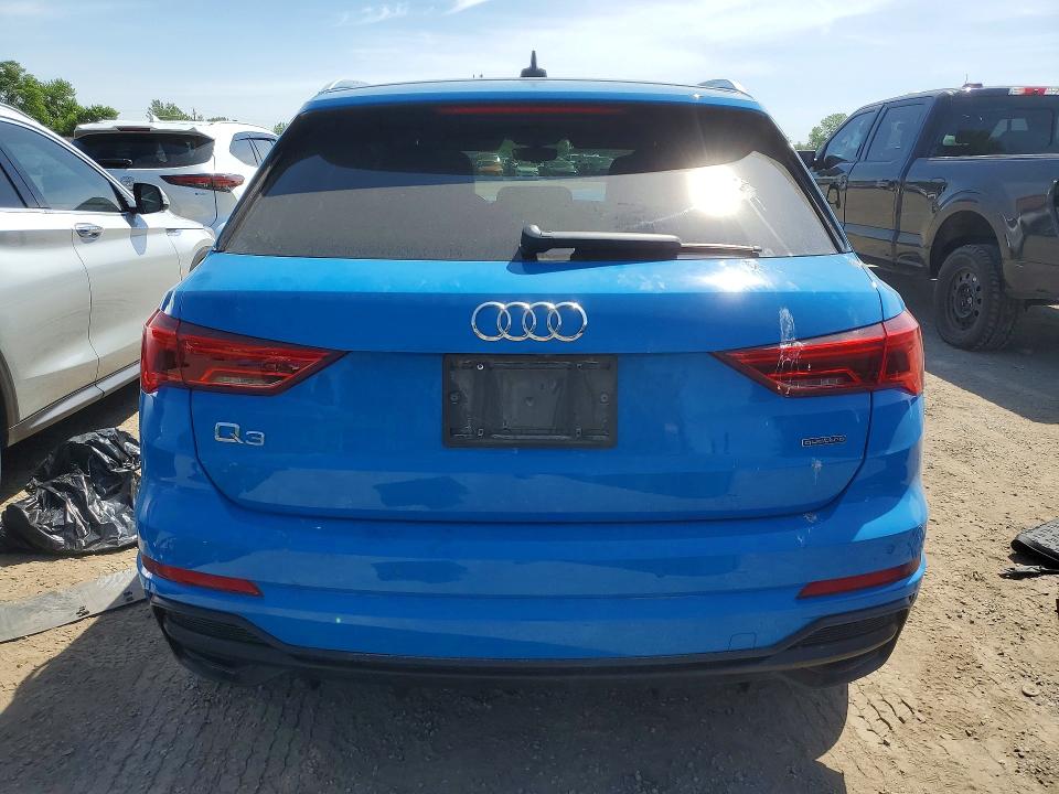 2020 Audi Q3 VIN WA1EECF39L1005247 COPART salvage auction — FRONT END, ON - PERMIT SALVAGE, sold $4,100 on 2026-07-07 (photo 6)