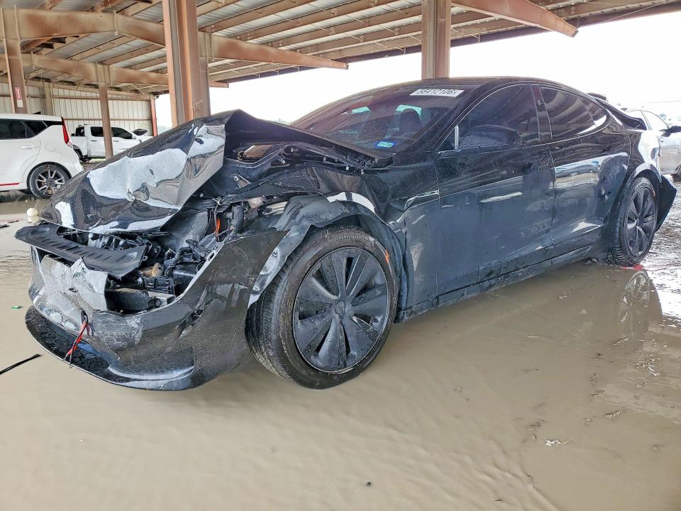 2024 Tesla Model s VIN 5YJSA1E50RF537465 COPART salvage auction — FRONT END, Tx - Salvage Vehicle Title, sold $16,100 on 2026-07-14 (photo 1)