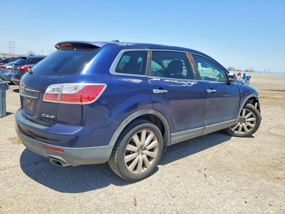 2010 Mazda Cx-9 VIN JM3TB2MVXA0224264 COPART salvage auction — UNDERCARRIAGE, Az - Cert Of Title - Salvage, sold $600 on 2026-07-06 (photo 3)