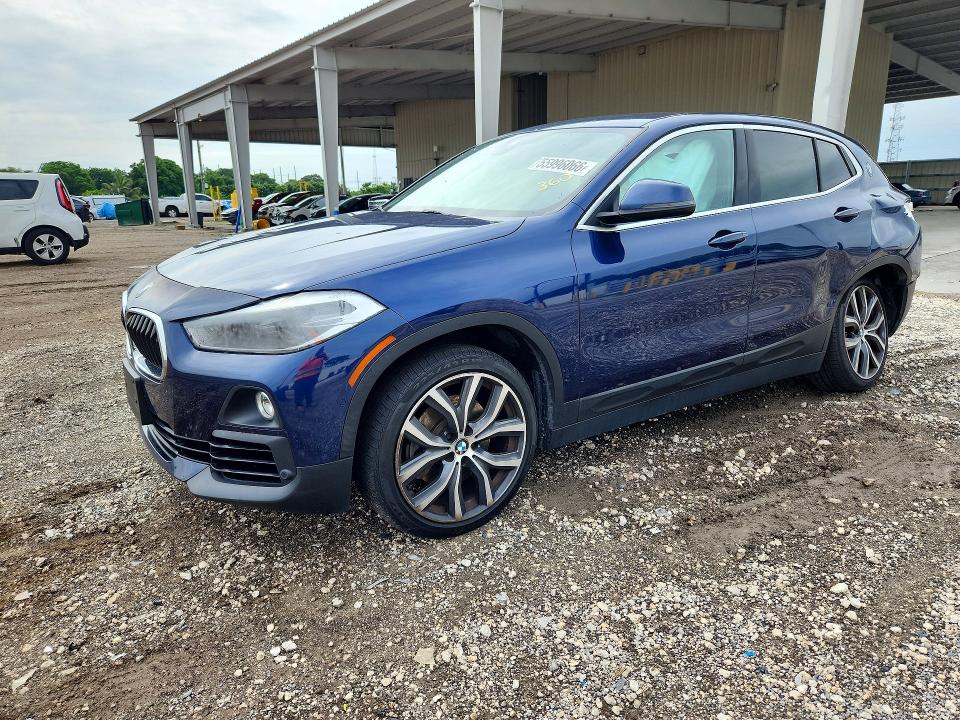2020 BMW X2 VIN WBXYH9C02L5P54880 COPART salvage auction — SIDE, Fl - Certificate Of Destruction, sold $2,850 on 2026-07-15 (photo 1)