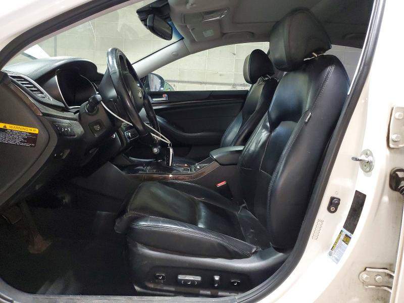 2014 Kia Cadenza VIN KNALN4D74E5129363 COPART salvage auction — UNDERCARRIAGE, Wv - Certificate Of Title, sold $1,000 on 2026-07-28 (photo 7)