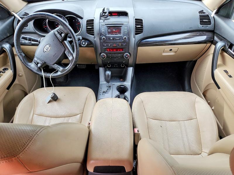2013 Kia Sorento VIN 5XYKU3A24DG317987 COPART salvage auction — REAR END, La - Cert Of Title-Salvage, sold $1,300 on 2026-07-14 (photo 8)