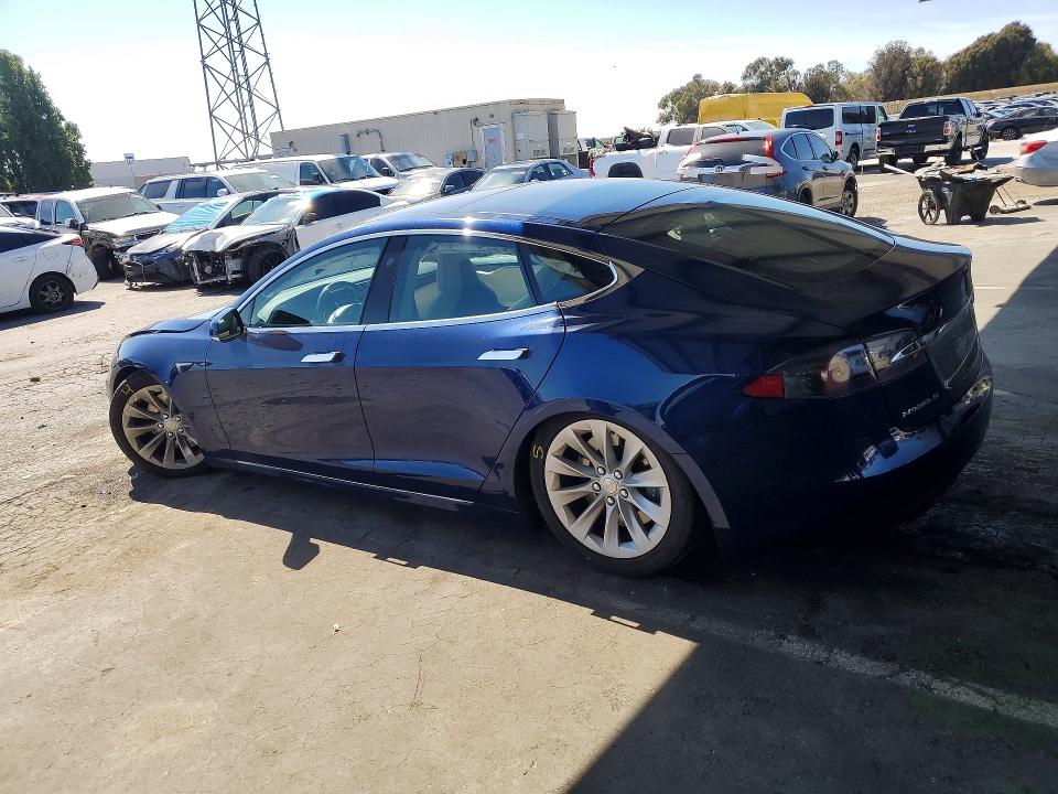 2017 Tesla VIN 5YJSA1E10HF232902 COPART salvage auction — SIDE, Ca - Salvage Certificate, sold $3,750 on 2026-07-14 (photo 2)