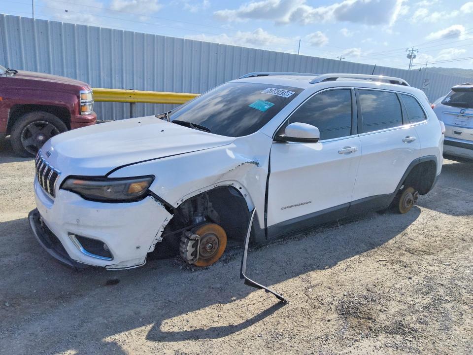 2021 Jeep Cherokee VIN 1C4PJLDX3MD187155 COPART salvage auction — FRONT END, AR - CERTIFICATE OF TITLE, sold $6,200 on 2026-07-09 (photo 1)
