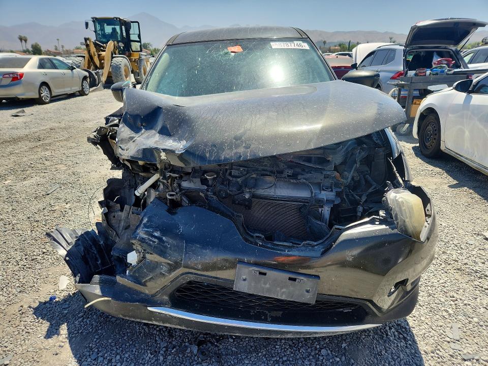 2016 Nissan Rogue VIN JN8AT2MT0GW003634 COPART salvage auction — FRONT END, CA - SALVAGE CERTIFICATE, sold $175 on 2026-07-22 (photo 5)