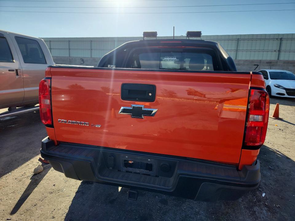 2019 Chevrolet Colorado VIN 1GCGTEENXK1273239 COPART salvage auction — FRONT END, Nm - Cert Of Title-Salvage, sold $6,600 on 2026-07-09 (photo 6)