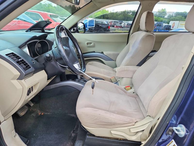 2007 Mitsubishi Outlander VIN JA4MT31X57U014799 COPART salvage auction — FRONT END, NJ - CERT OF TITLE-SALVAGE, sold $350 on 2026-07-24 (photo 7)