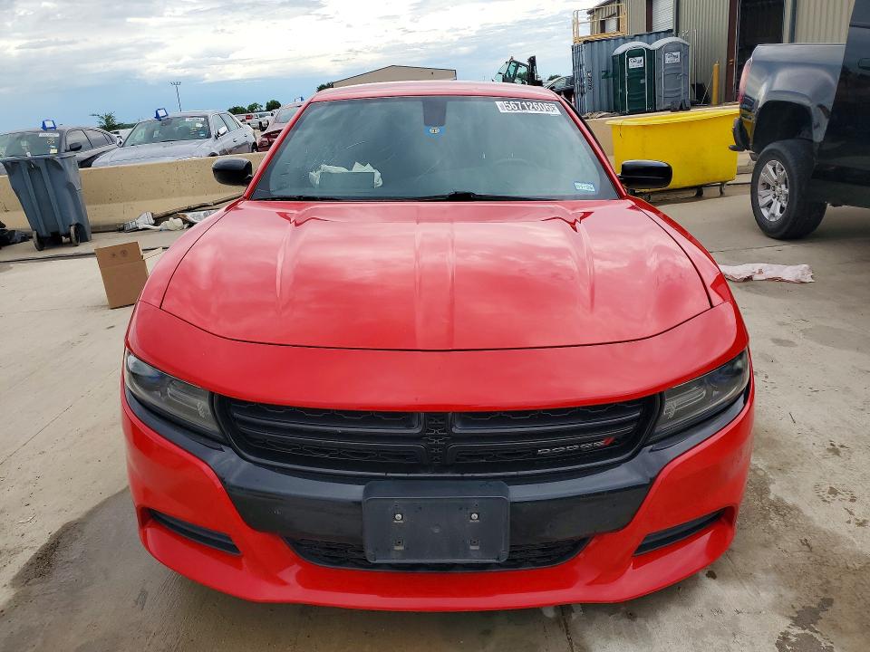 2018 Dodge Charger VIN 2C3CDXBG9JH227029 COPART salvage auction — FRONT END, TX - CERTIFICATE OF TITLE, sold $1,150 on 2026-07-09 (photo 5)