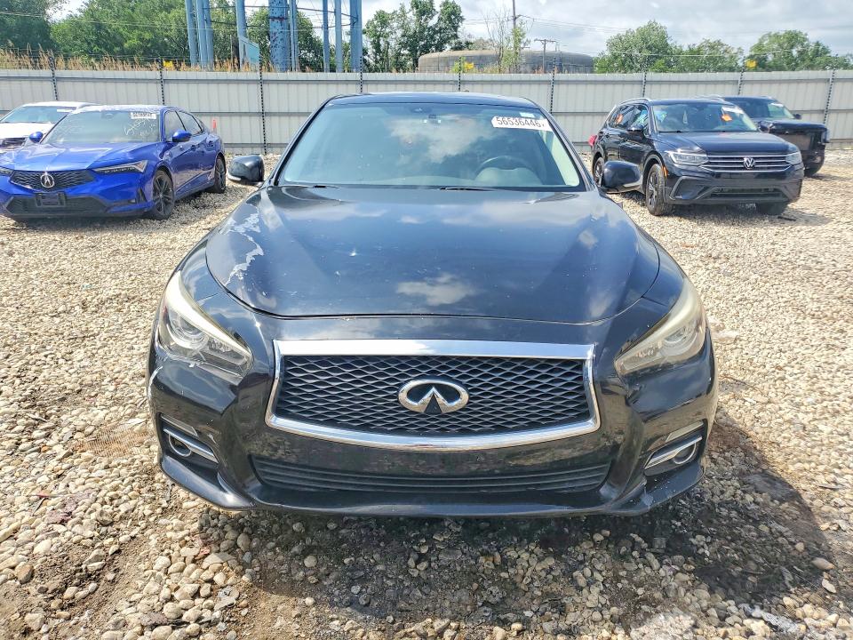 2017 Infiniti Q50 VIN JN1EV7AP3HM733436 COPART salvage auction — VANDALISM, Il - Salvage Certificate, sold $1,400 on 2026-07-31 (photo 5)
